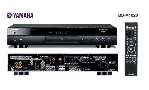 ***Stunning Yamaha BD-A1020 AVENTAGE Blu-Ray Disc Player 3D Playback