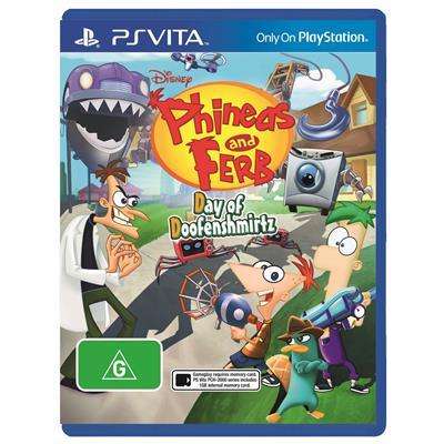 PS VITA PHINEAS AND FERB