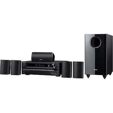 ONKYO HT-R548 Black AV receiver, 5.1 channels*** Surround System with SUB and Remote