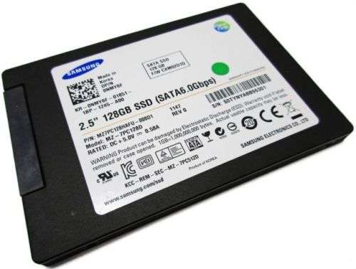Samsung  2.5" 128GB SSD SATA 6.0Gbps (Solid State Drive)