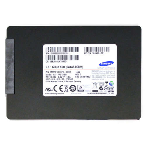 Samsung  2.5" 128GB SSD SATA 6.0Gbps (Solid State Drive)