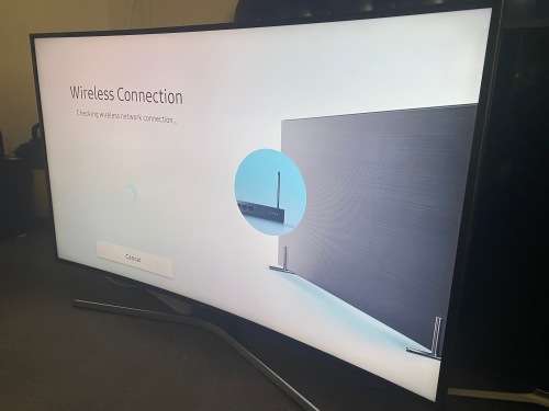 Samsung 140cm (55") Curved Smart UHD TV - UA55MU7350K As good as New***