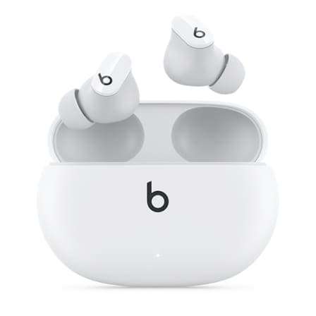 Genuine Beats Studio Buds True Wireless In-Ear Noise Cancelling Earphones - White ***New Sealed