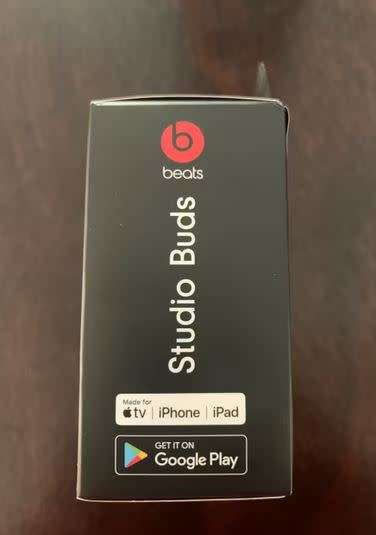 Genuine Beats Studio Buds True Wireless In-Ear Noise Cancelling Earphones - White ***New Sealed