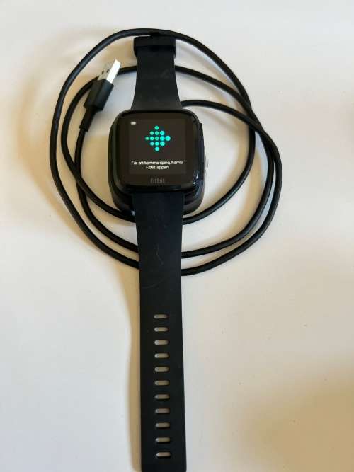 Fitbit Versa 2 Smart Watch Black Carbon