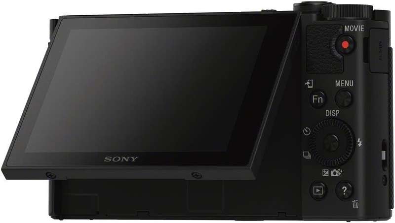Youtuber Camera Sony DSCHX90V/B Digital Camera with 3-Inch LCD (Black)
