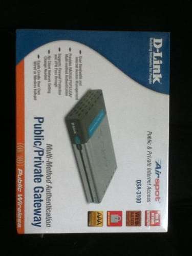 D-Link Public / Private Gateway Airspot (FOR WI-FI HOTSPOTS)