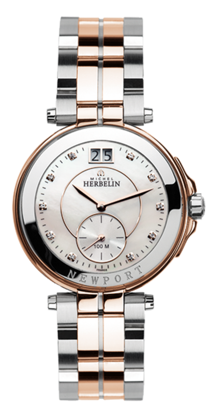 BRAND NEW MICHEL HERBELIN LADIES NEWPORT YACHT CLUB