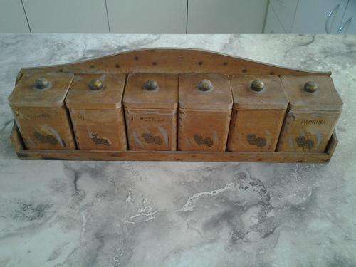 Wooden Spice Rack