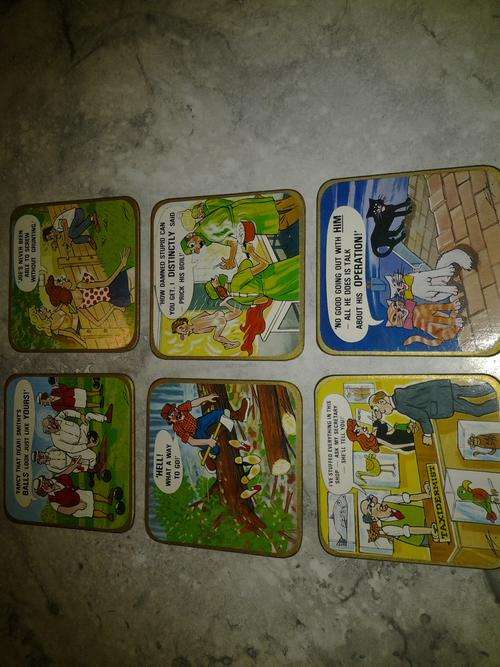 COASTERS COMIC