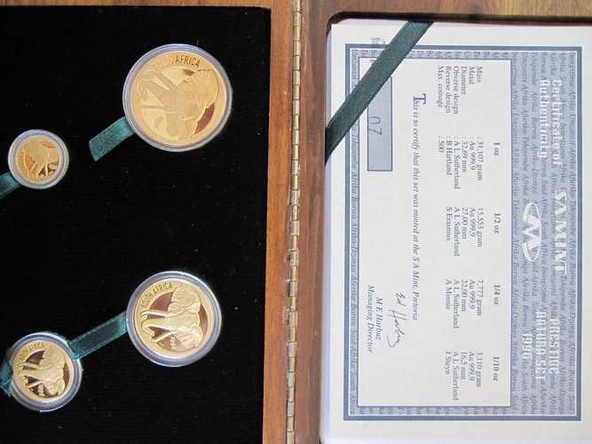 1996 Natura Prestige Elephant Set