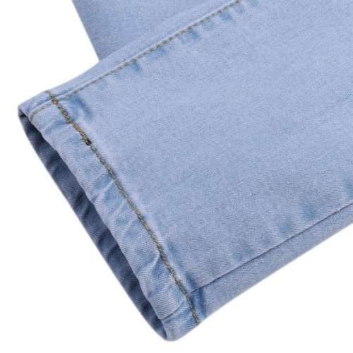Women's Hollow-Out Lace Spliced Jeans