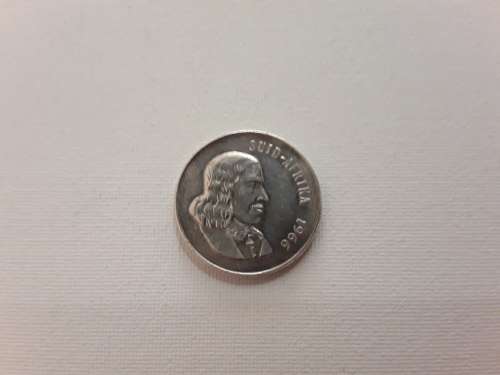 1966 Suid-Afrika Silver One Rand