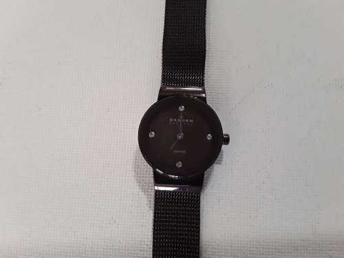 SKAGEN 358XSMMD Ladies Genuine Diamond Set Mesh Bracelet Watch