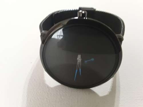 SKMEI 9185 Ultra Thin Simple Casual Style Men Wrist Watch Mesh Stainless Steel