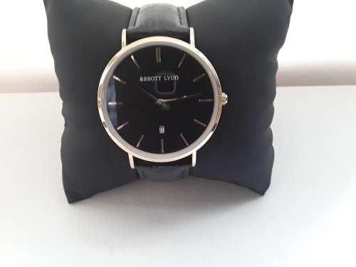 Abbott Lyon Watch With Genuine Leather - Quartz Analog Watch