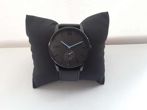 Mens LORD Watch With Genuine Leather Straps