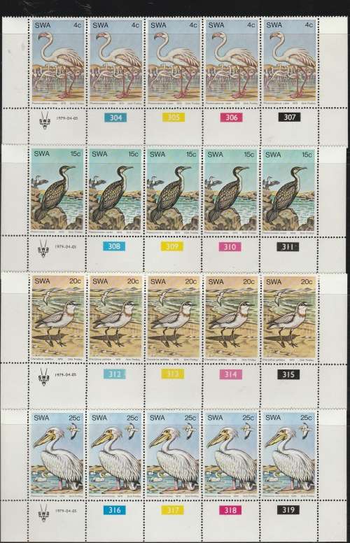 SWA : WATER BIRDS SUPERB CONDITION SEE SCANS (X3)