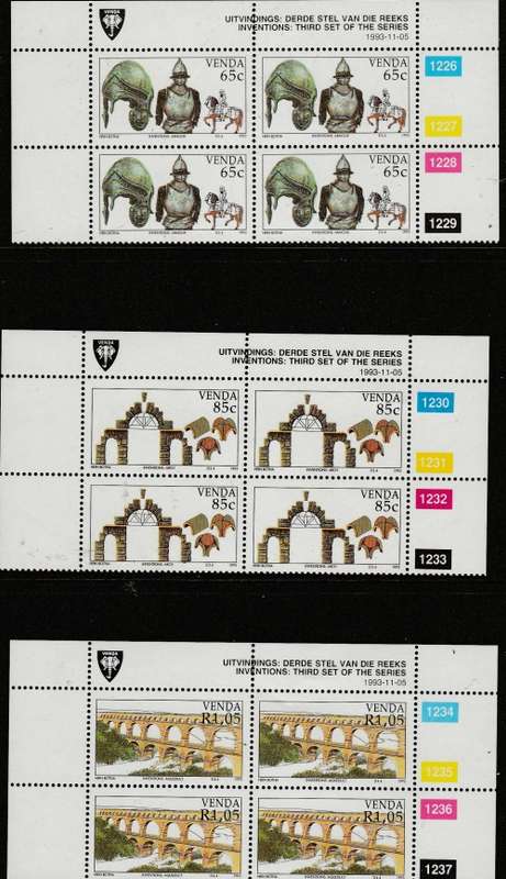 VENDA: LOT 3: CONTROL BLOCKS OF FOUR (IN NO PARTICULAR ORDER) SEE SCANS (X10)
