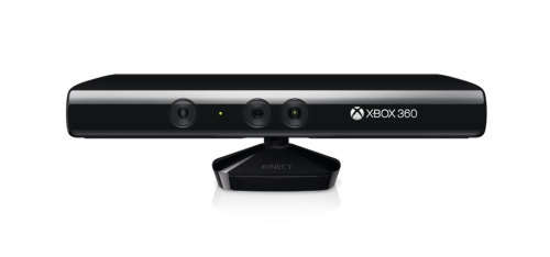 Xbox 360 kinetic sensor with 2 games FREE SHIPPING