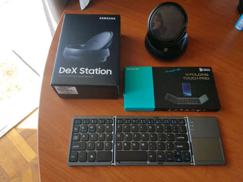Samsung dex station & x-folding touch pro Bluetooth keyboard *SEALED