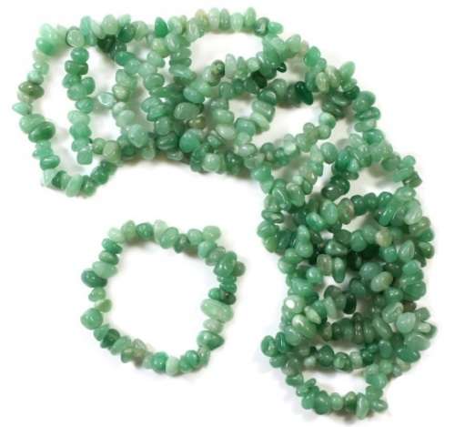 Natural chipstrand bracelet - AVENTURINE