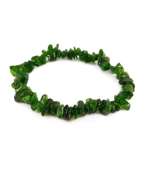Natural chipstrand bracelet - DIOPSIDE