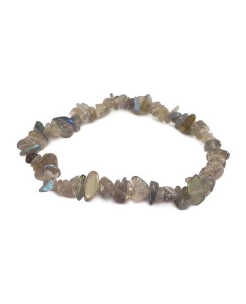 Natural chipstrand bracelet - LABRADORITE