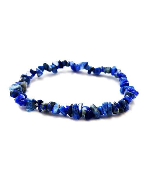 Natural chipstrand bracelet - LAPIS LAZULI