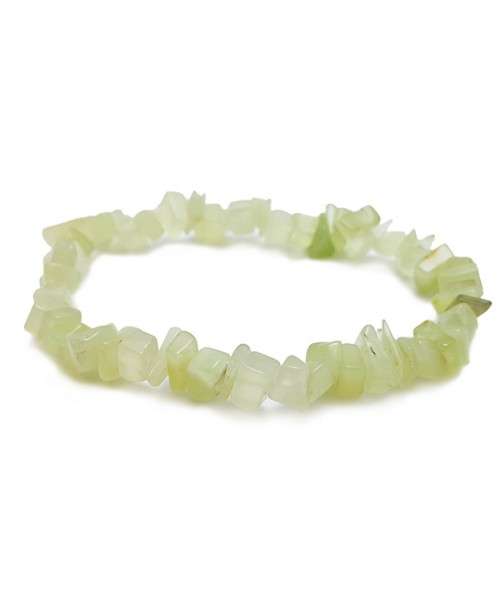Natural chipstrand bracelet - NEW JADE (BOWENITE)