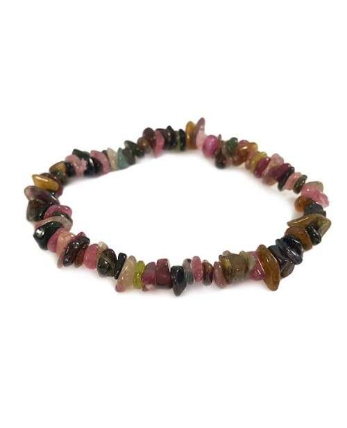 Natural chipstrand bracelet - TOURMALINE MIXED