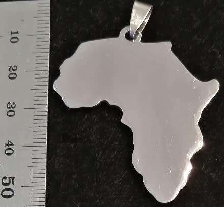 STAINLESS STEEL Pendant - Africa