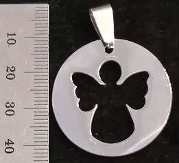 STAINLESS STEEL Pendant - Angel