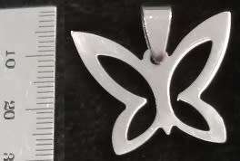 STAINLESS STEEL Pendant - Butterfly