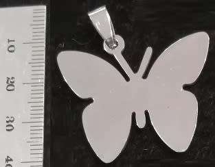 STAINLESS STEEL Pendant - Butterfly
