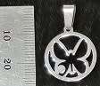 STAINLESS STEEL Pendant - Butterfly