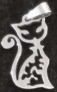 STAINLESS STEEL Pendant - Cat