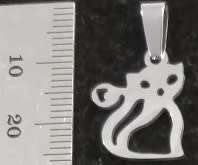 STAINLESS STEEL Pendant - Cat