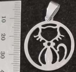 STAINLESS STEEL Pendant - Cat
