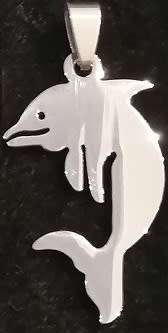 STAINLESS STEEL Pendant - Dolphin