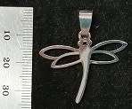 STAINLESS STEEL Pendant - Dragonfly