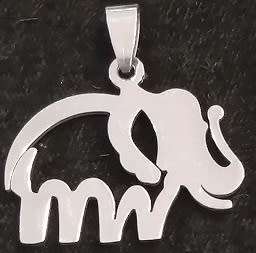 STAINLESS STEEL Pendant - Elephant
