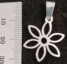 STAINLESS STEEL Pendant - Flower