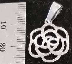 STAINLESS STEEL Pendant - Flower