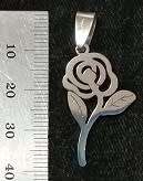 STAINLESS STEEL Pendant - Flower