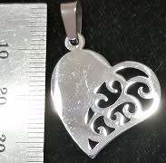 STAINLESS STEEL Pendant - Heart