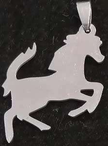 STAINLESS STEEL Pendant - Horse