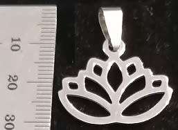 STAINLESS STEEL Pendant - Lotus