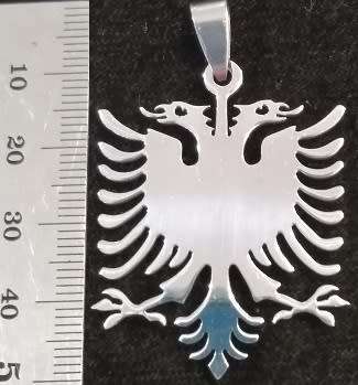 STAINLESS STEEL Pendant - Dragon (as per German flag logo)