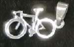 STAINLESS STEEL Pendant - Bicycle